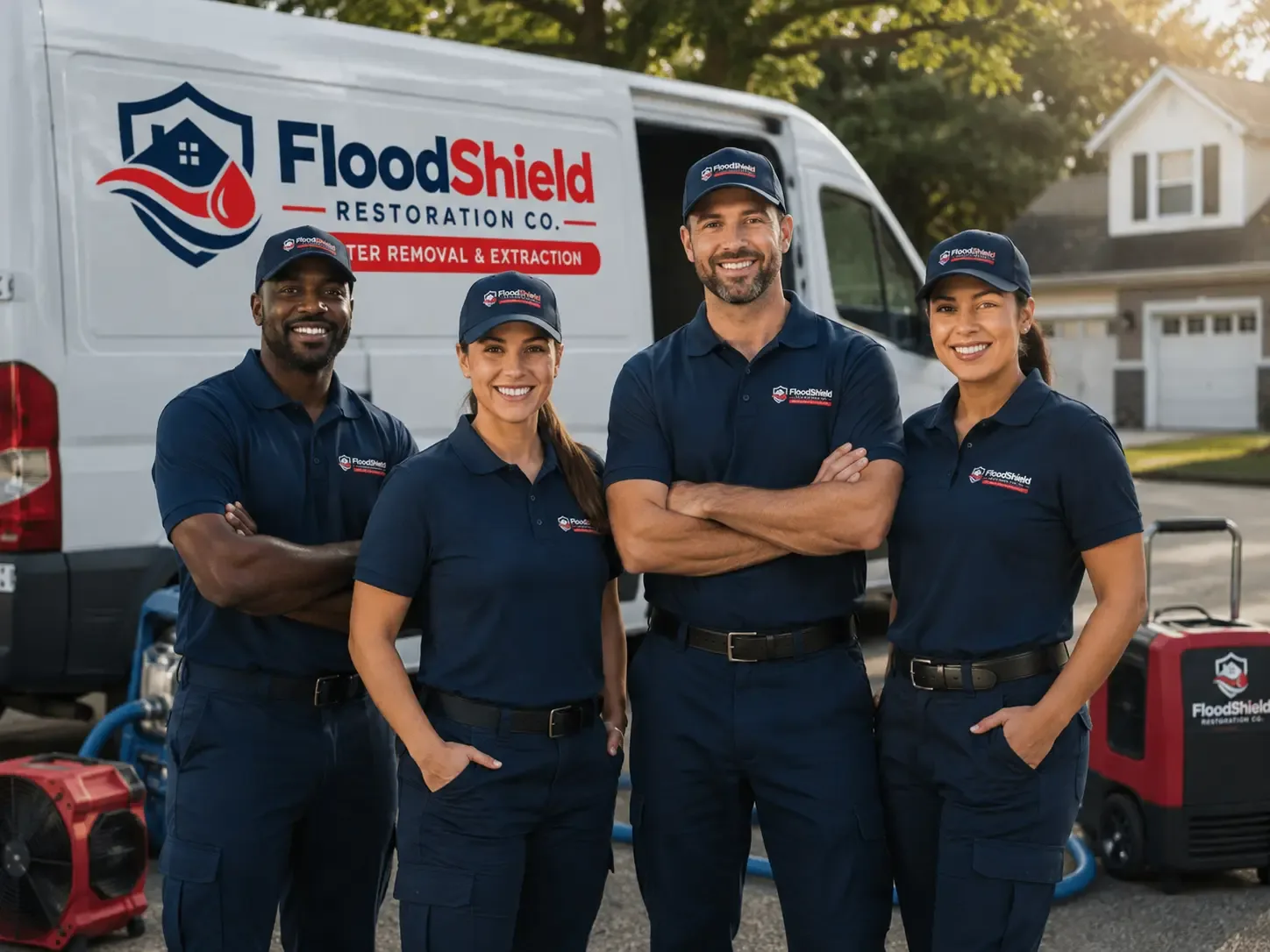 Flood Damage Restoration company in Holland, MA